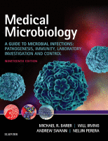 Cover of Medical Microbiology: A Guide to Microbial Infections